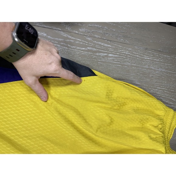 Nike Kobe Bryant Dri-FIT Shorts Mens Medium Yellow Purple Basketball 521054-700 - Picture 12 of 14